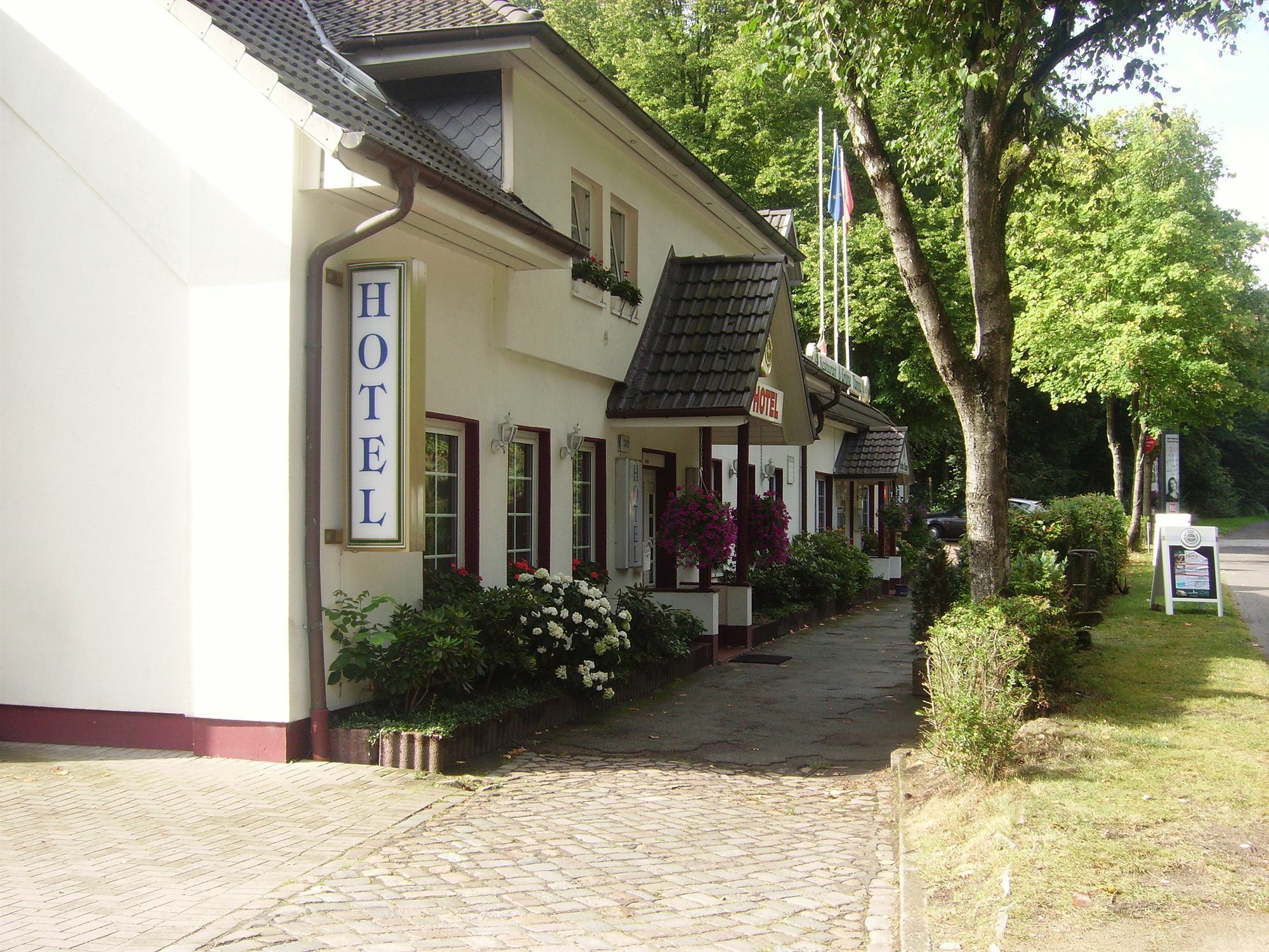 Hotel Gruene Tanne Hamburgo Exterior foto