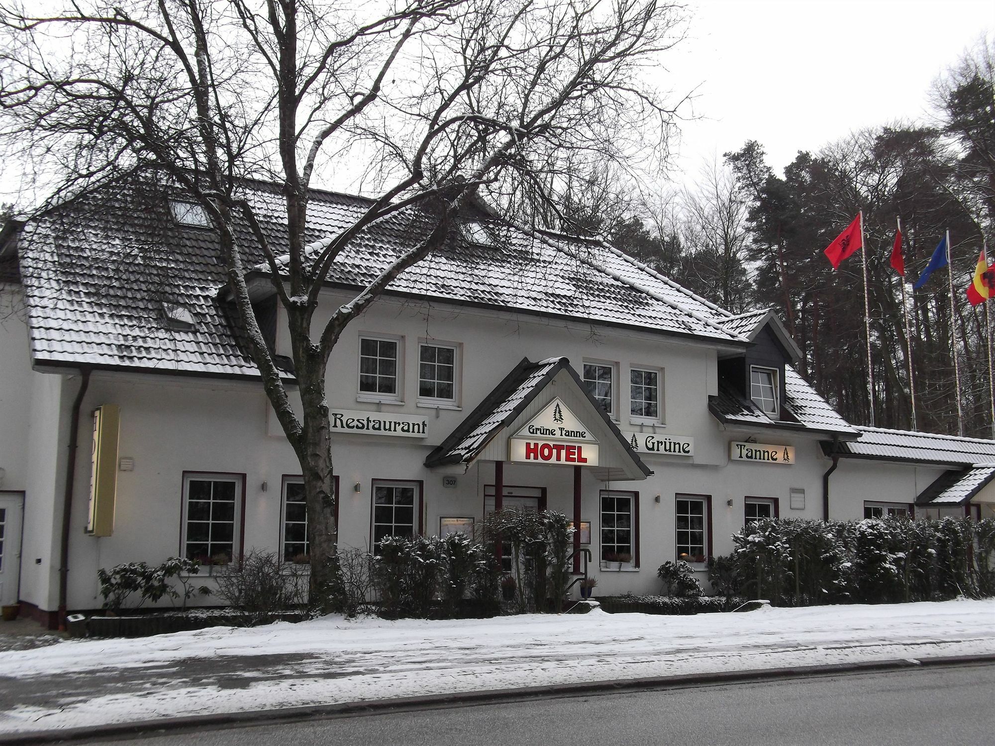Hotel Gruene Tanne Hamburgo Exterior foto